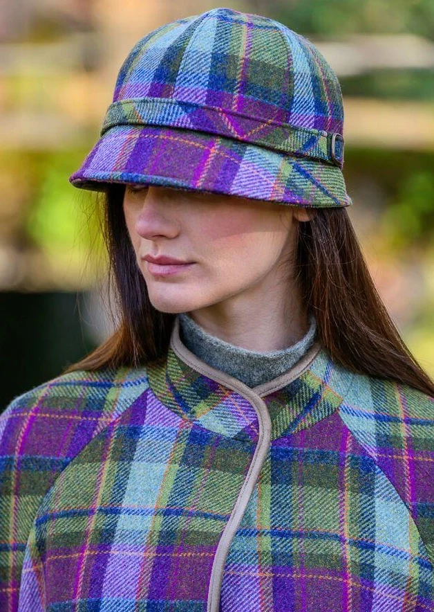 Mucros Ladies Flapper Hat - 100% Wool Heritage Cap