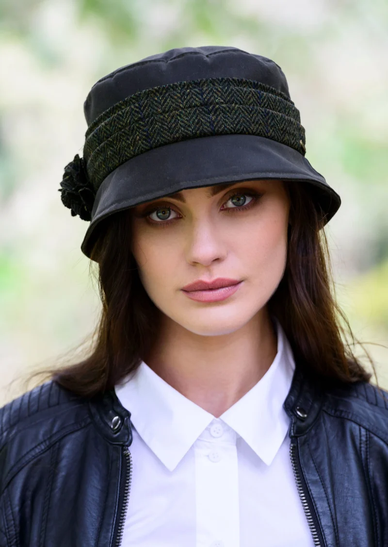 Mucros Ladies Wax Hat | Olive