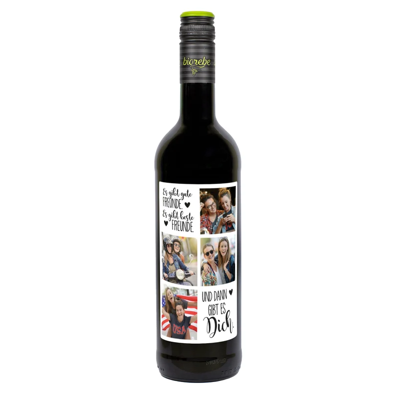 Biorebe Wein für die beste Freundin mit 4 Fotos | Rotwein, Weißwein, Rosé