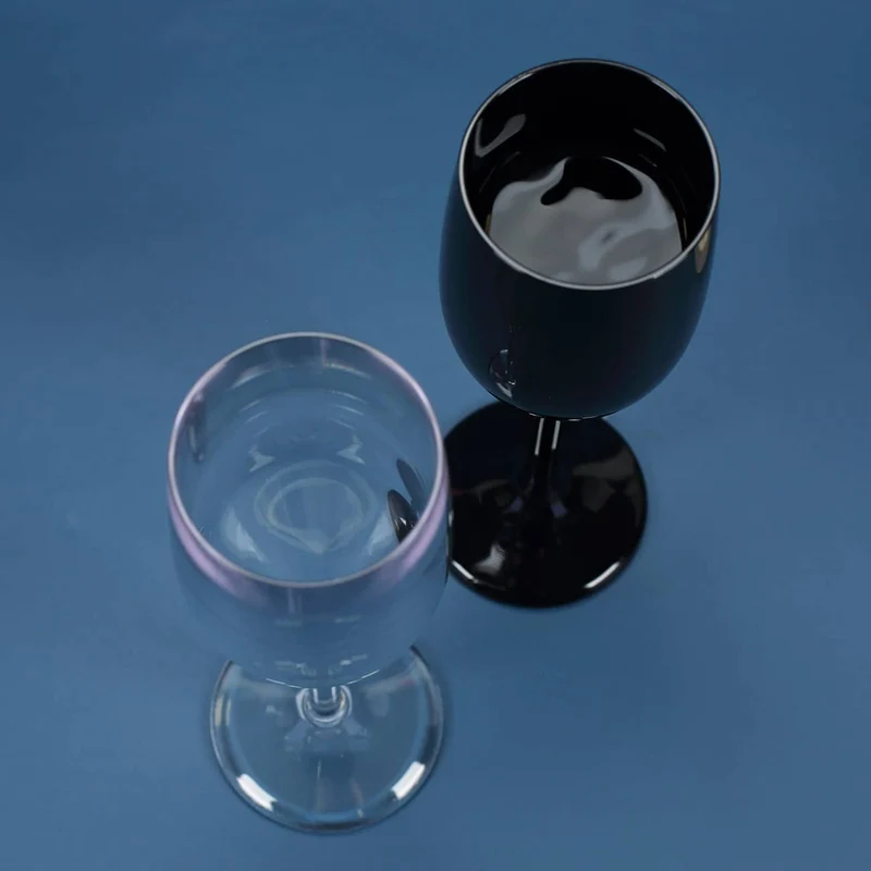 transparentes Sektglas