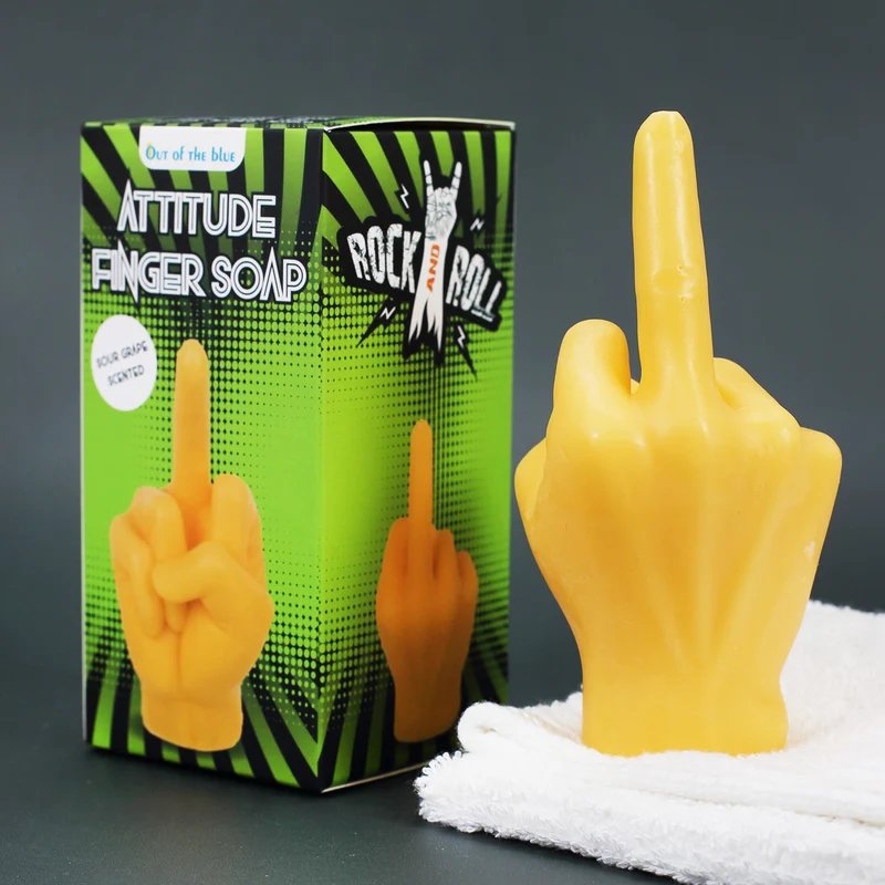 Seife Attitude Finger