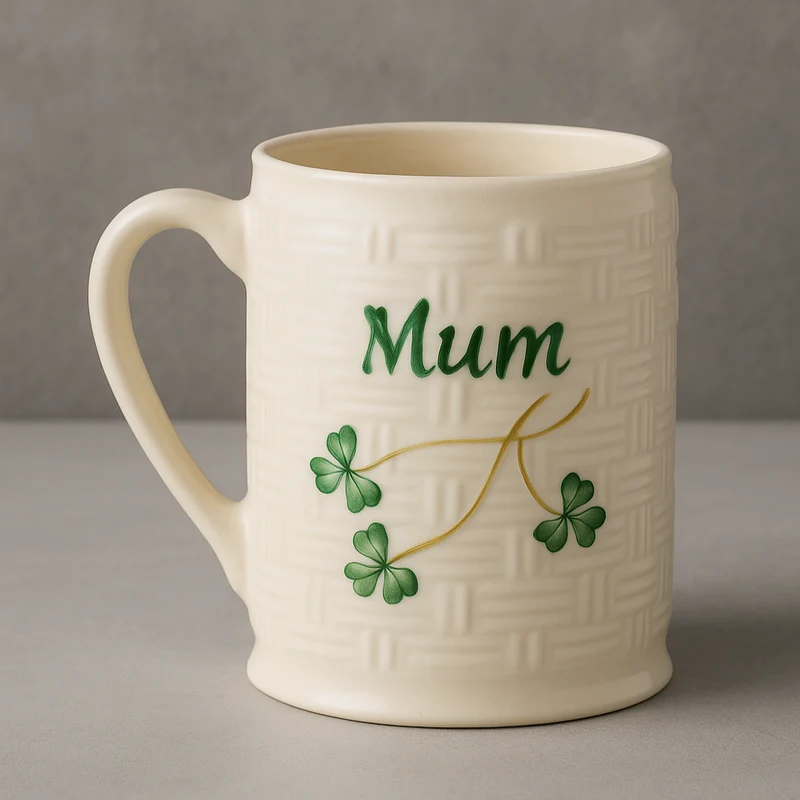 Belleek Classic "Mum" Mug