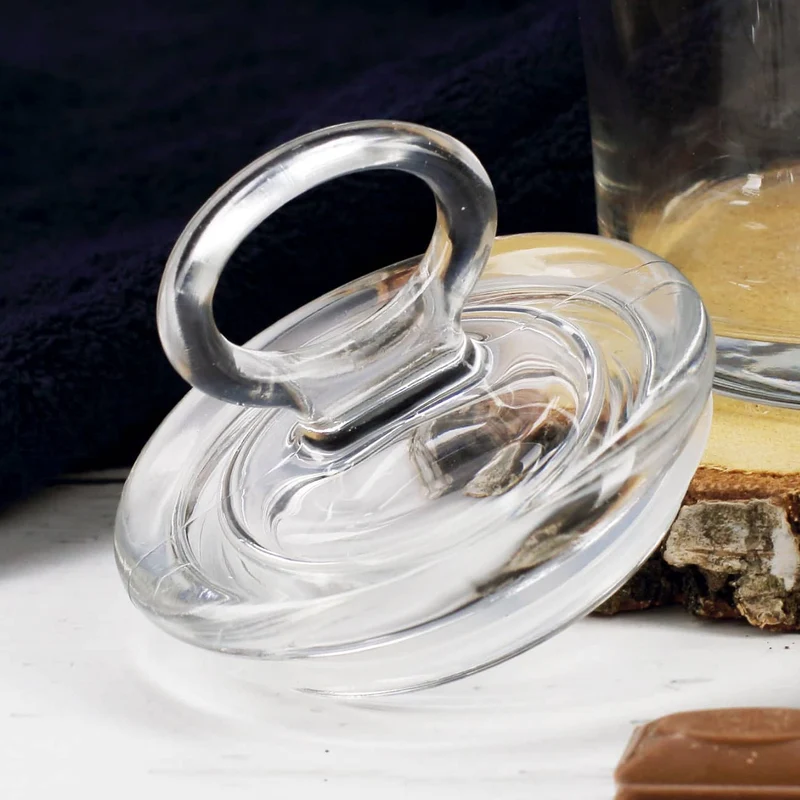 Glasdose Krümel mit Wunschnamen