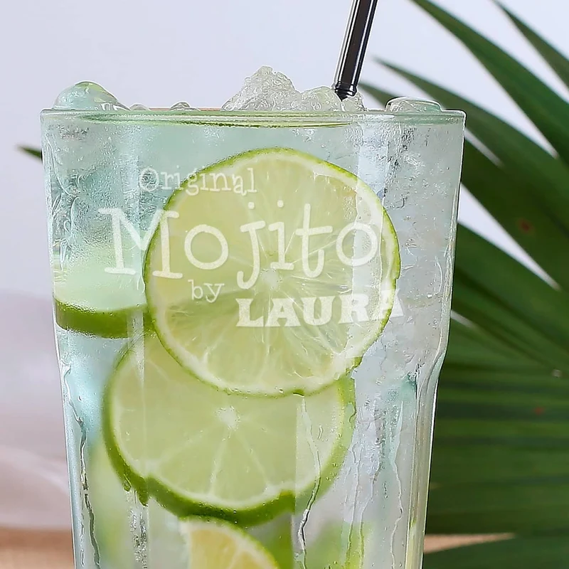 Cocktailglas Original Mojito mit Namensgravur