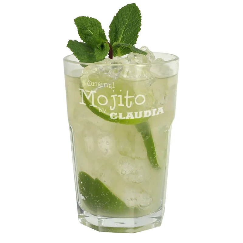 Cocktailglas Original Mojito mit Namensgravur