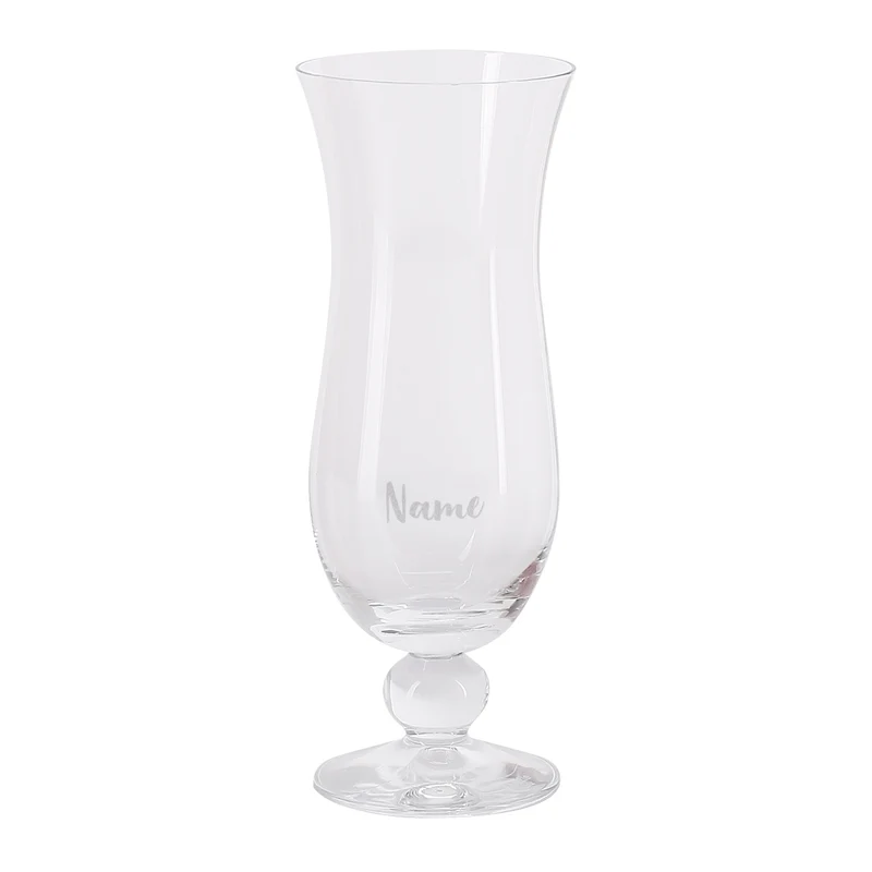 Großes Cocktailglas graviert mit Name
