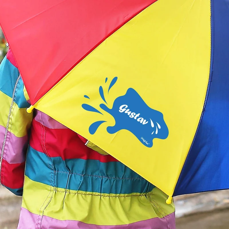 Regenschirm für Kinder mit persönlichem Aufdruck