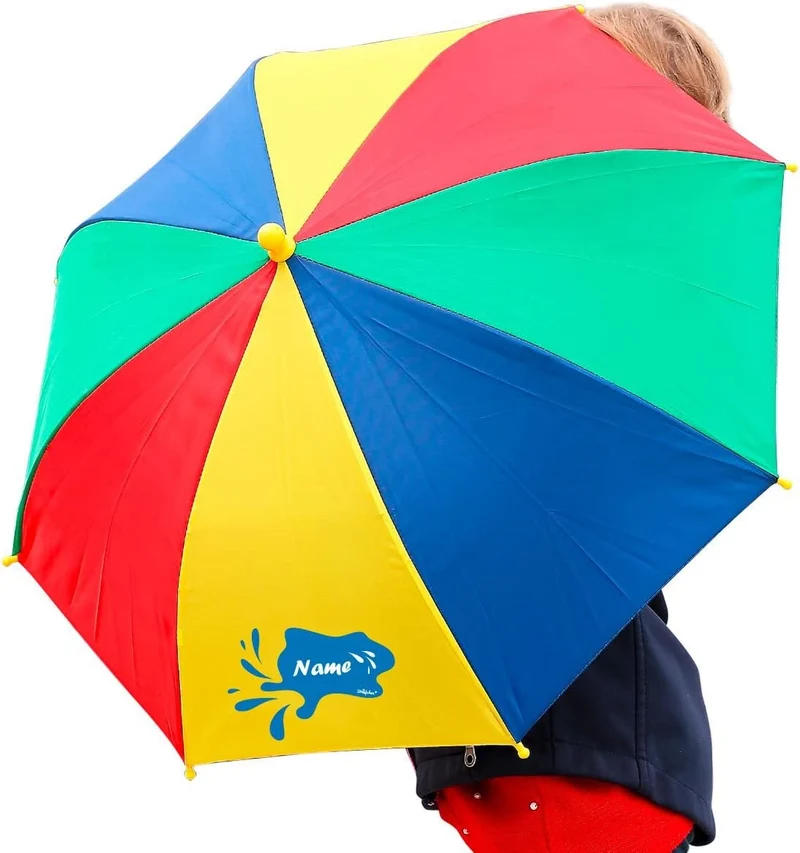 Regenschirm für Kinder mit persönlichem Aufdruck