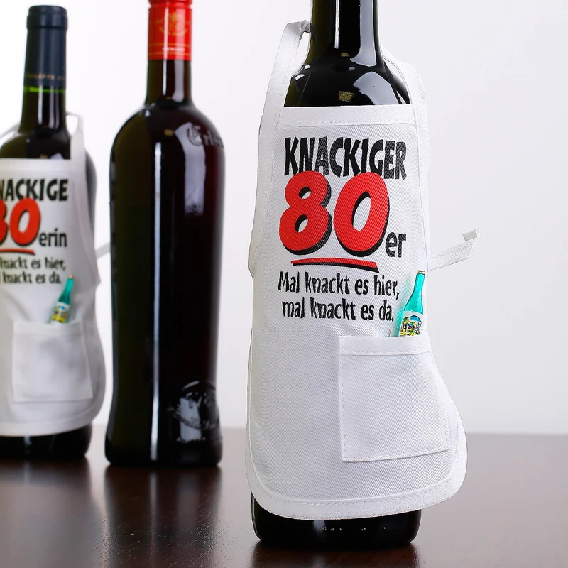 Flaschenschürze - Knackiger 80er