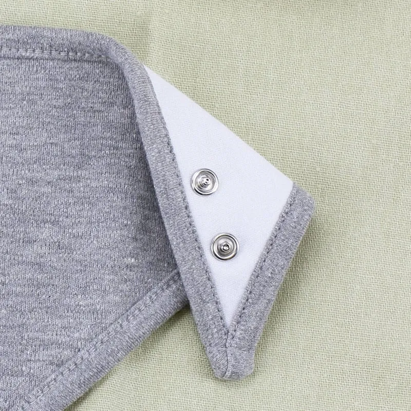 Baby-Halstuch mit Regenbogenmotiv in 3 verschiedenen Farben