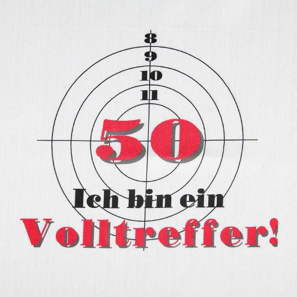 Großer Latz für große Kinder - 50 Ich bin ein Volltreffer !