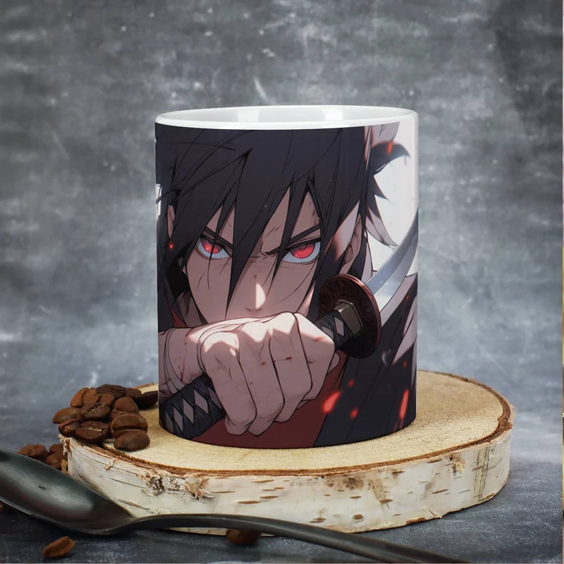 Persönliche Anime-Tasse mit Lieblingsfigur und Wunschname