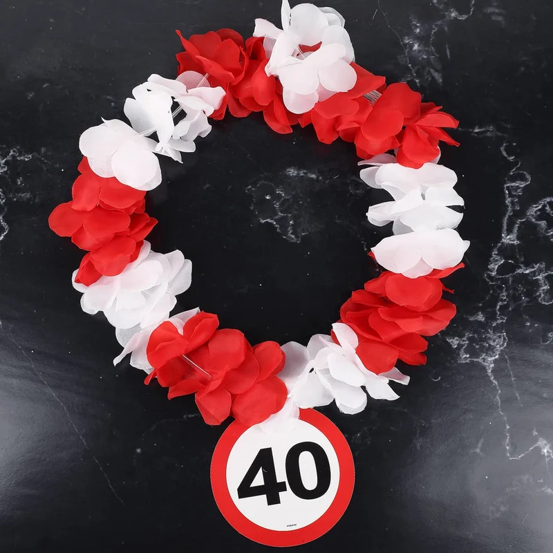 Hawaiikette Verkehrsschild 40