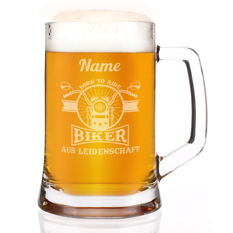 Bierkrug - Biker aus Leidenschaft