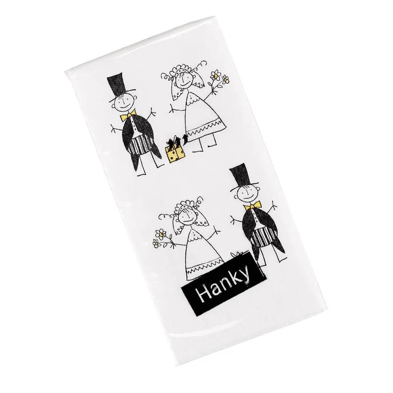 Taschentücher zur Hochzeit