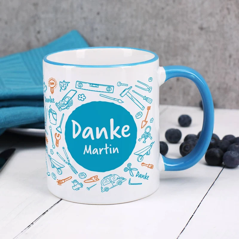Danke - Tasse für Heimwerker