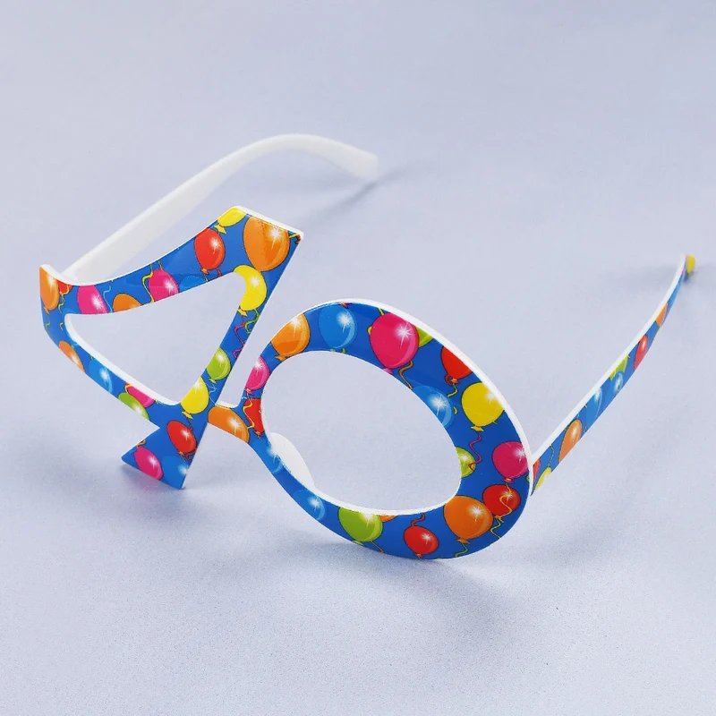 Blaue Party Brille - 40