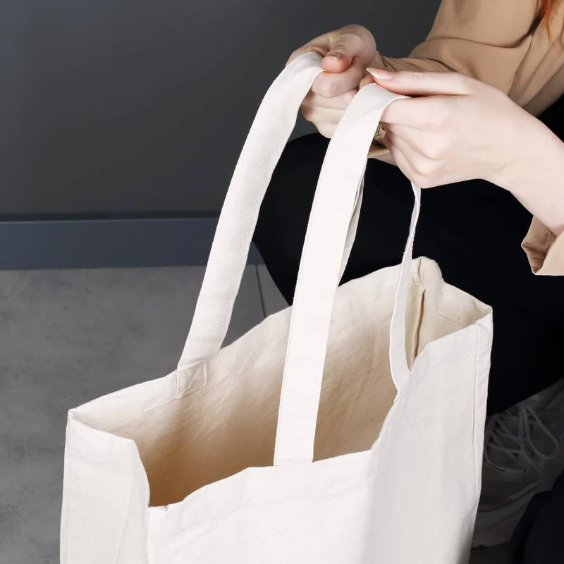 Gebäckträger - geräumige Shoppingtasche mit Namensaufdruck