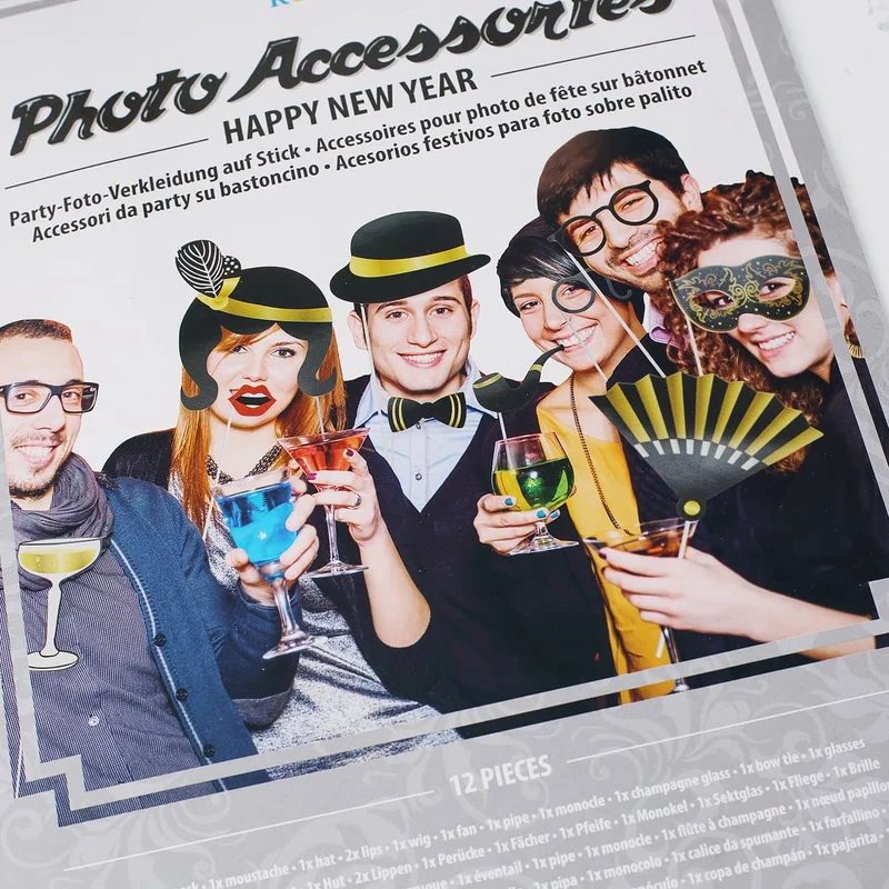 Set Foto-Accessoires - New Year