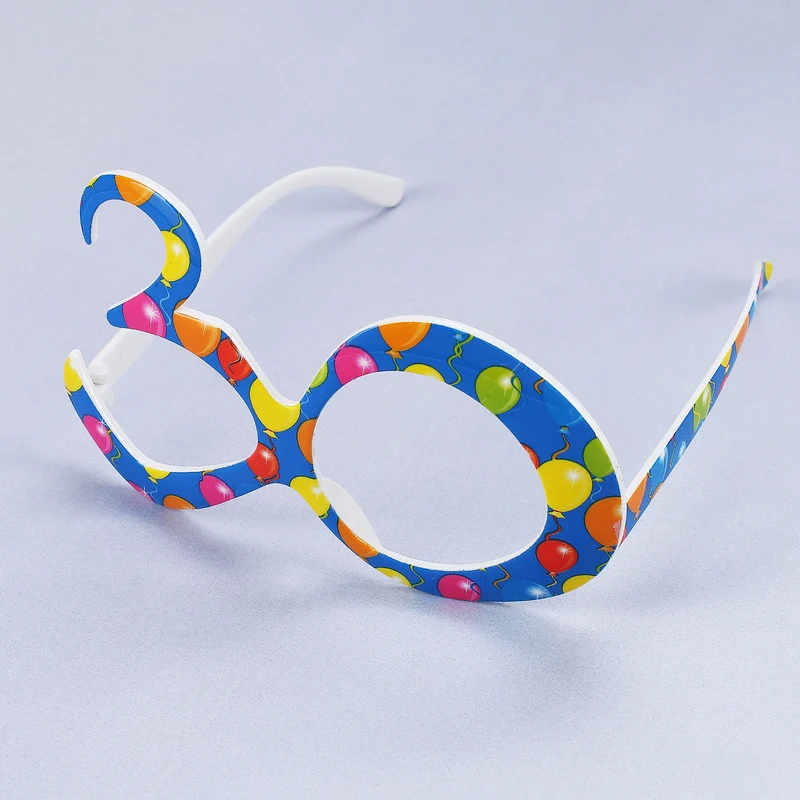 Blaue Party Brille - 30