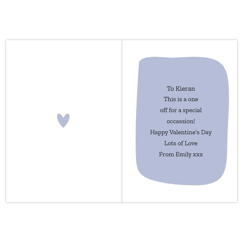 Personalised I Shaved My Legs For You Card