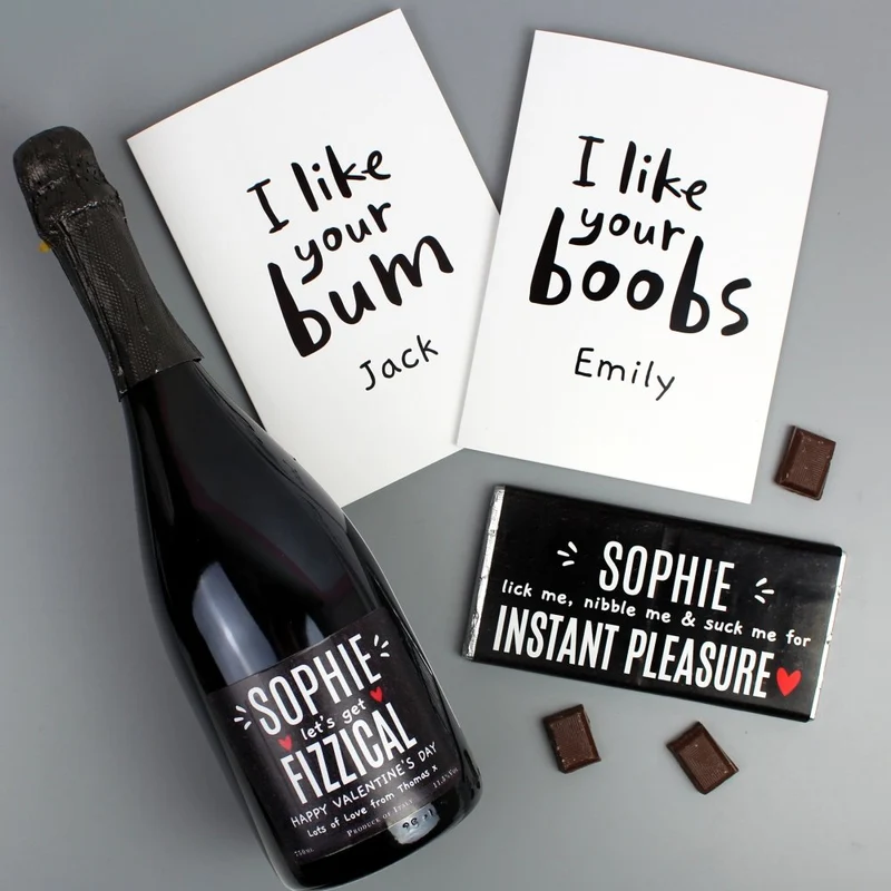 Personalised I Like Your Bum Card