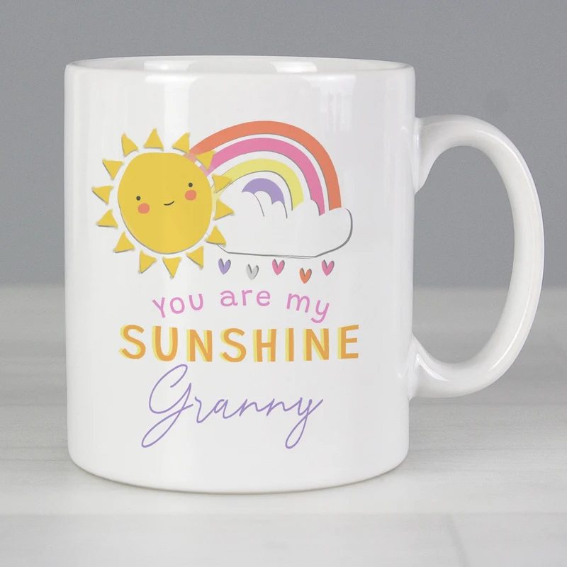 Personalised You Are My Sunshine Mug