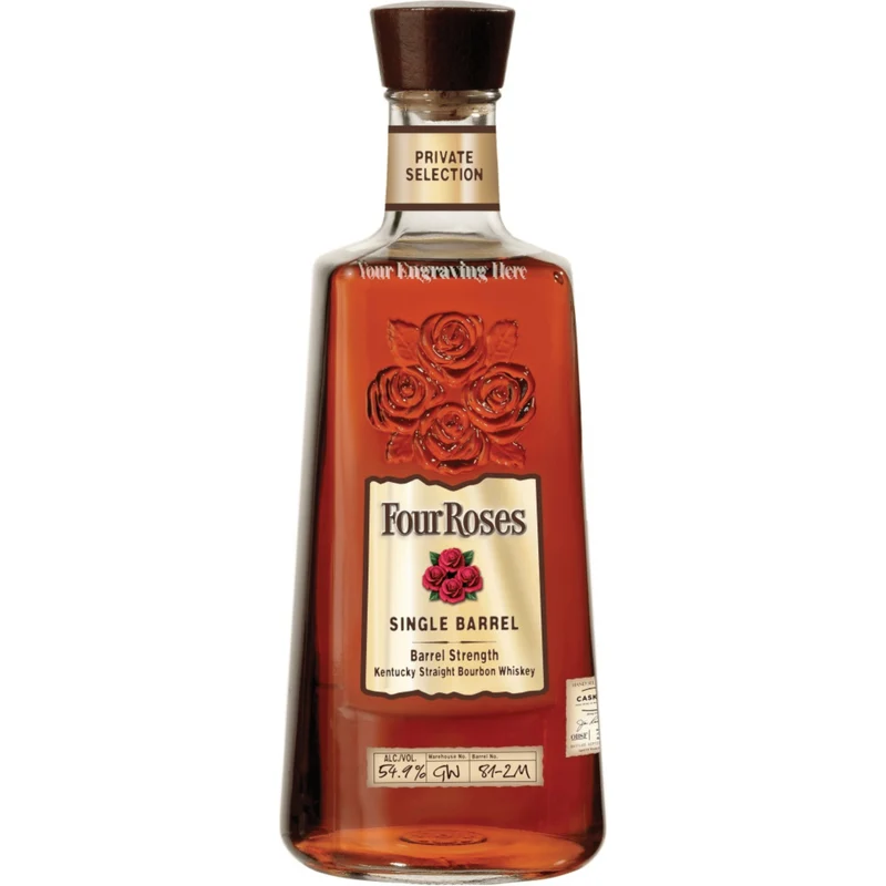 Four Roses Single Barrel Bourbon Whiskey 750ml
