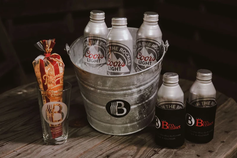 Bucket of Beer Gift Basket