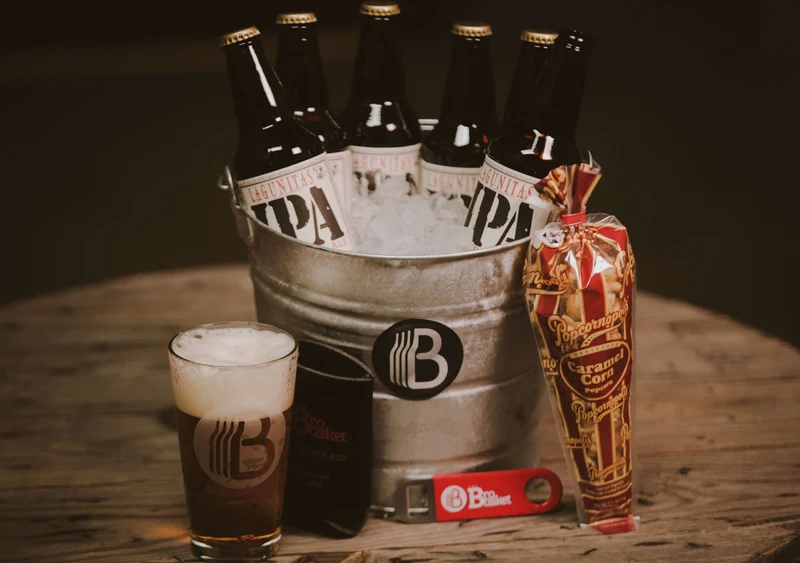 Craft Beer Bucket Gift Basket