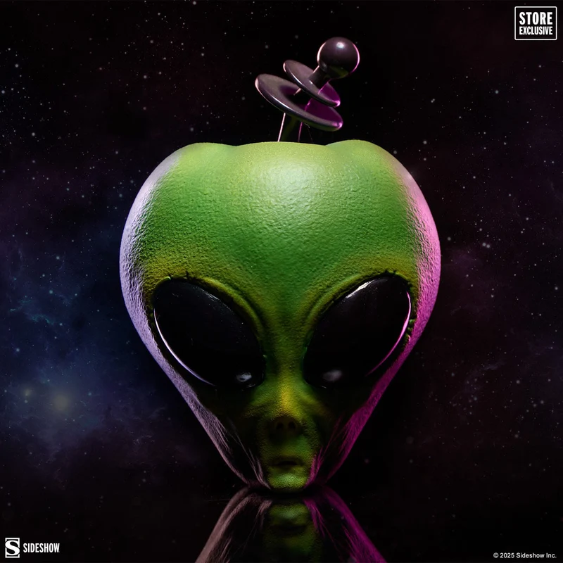 Sideshow Originals Apple Replik Alien Apple (Green Variant)