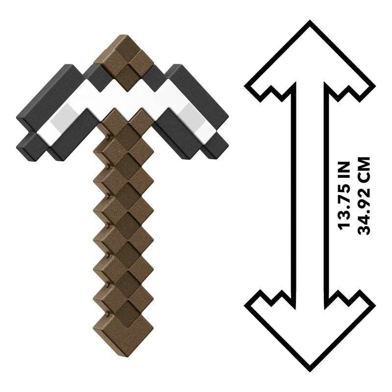 Minecraft Roleplay-Replik Iron Pickaxe 35 cm