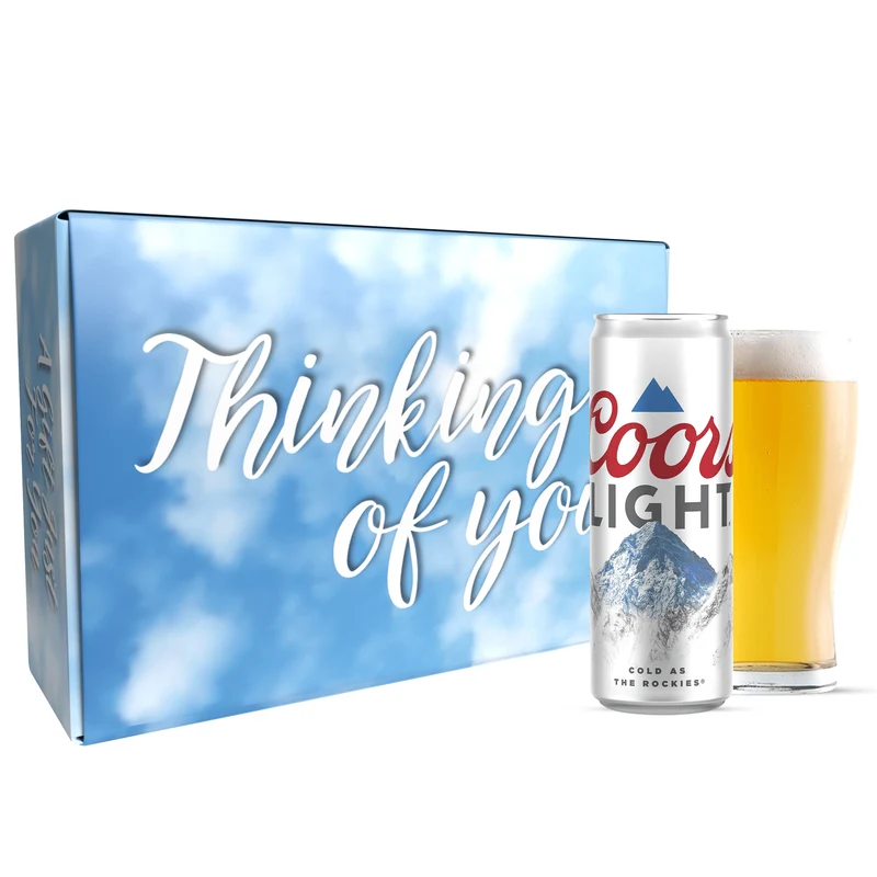 Coors Light Thinking of You Gift Basket
