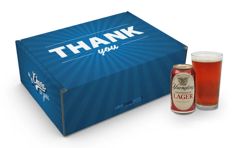 Yuengling Thank You Beer Gift Basket