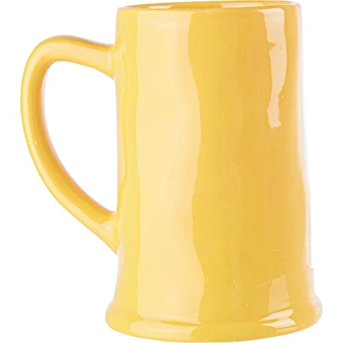Rae Dunn Ceramic St. Patricks Day Beer Mug (Liquid Luck/Yellow)