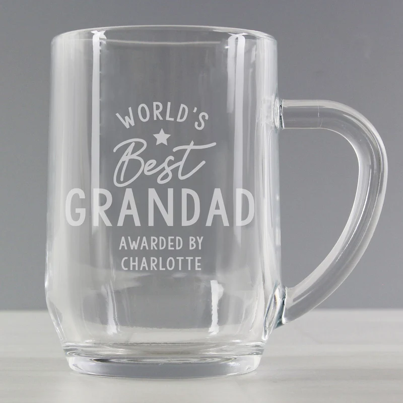 Personalised 'Worlds Best' Tankard