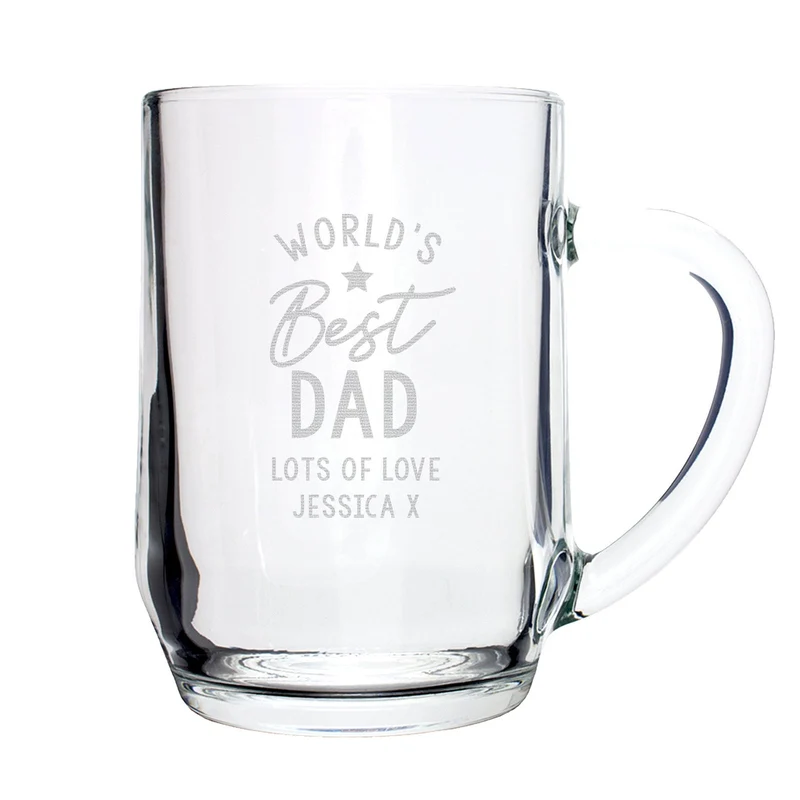 Personalised 'Worlds Best' Tankard