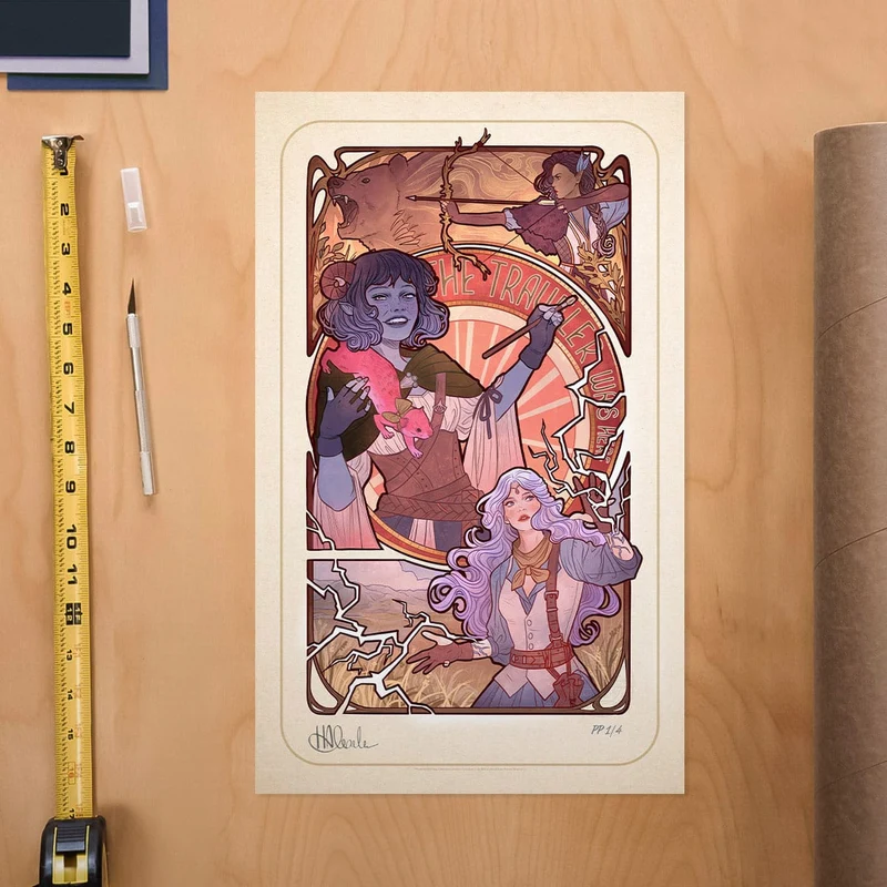 Critical Role Kunstdruck Laura Bailey: 10th Anniversary Art