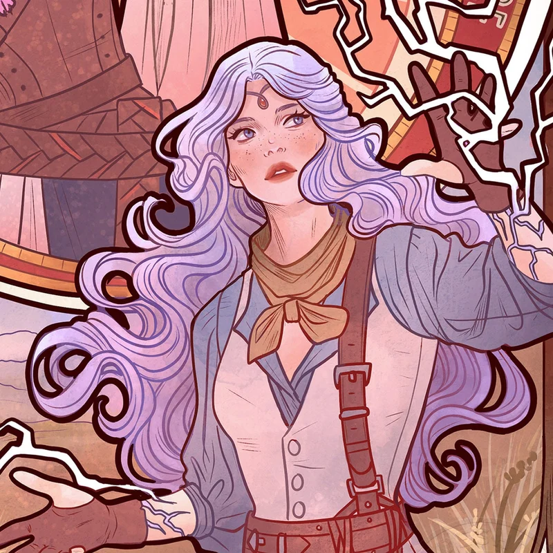 Critical Role Kunstdruck Laura Bailey: 10th Anniversary Art
