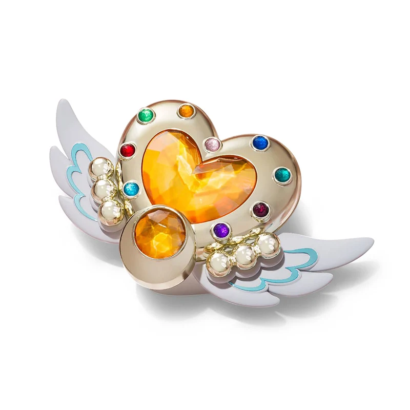 Sailor Moon - Cosmos Eternal Moon Verwandlungsbrosche mit Licht- und Soundeffekten