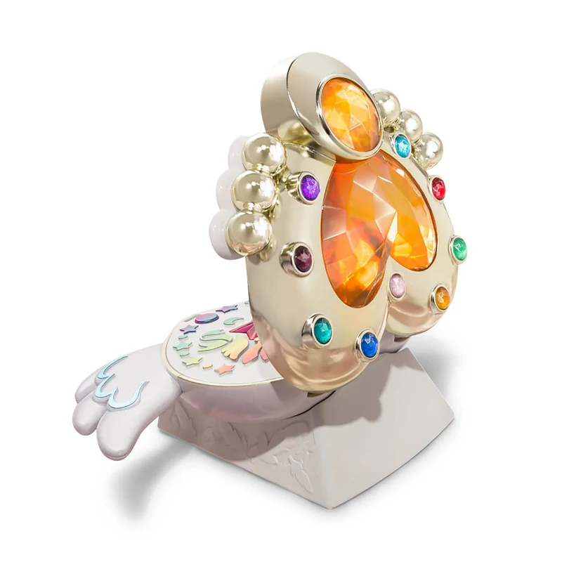 Sailor Moon - Cosmos Eternal Moon Verwandlungsbrosche mit Licht- und Soundeffekten