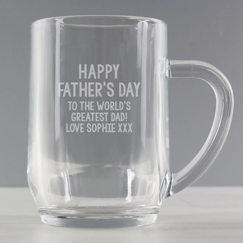 Personalised Free Text Tankard