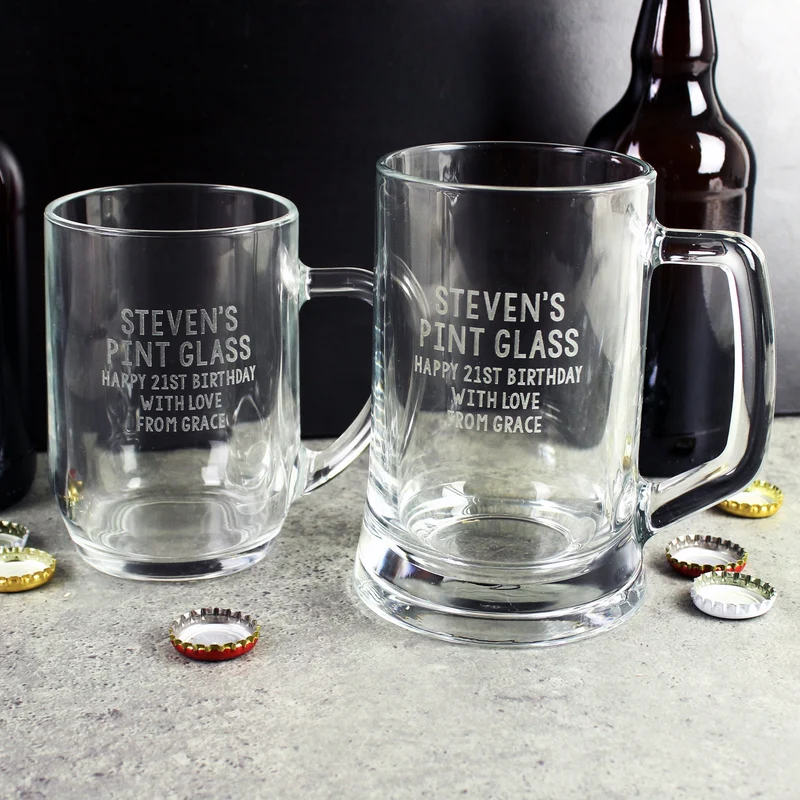 Personalised Free Text Tankard