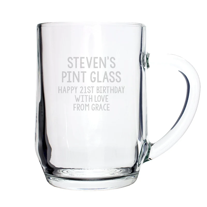 Personalised Free Text Tankard