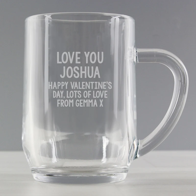 Personalised Free Text Tankard