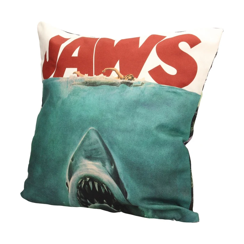 Jaws Kissen Poster Collage 45 cm