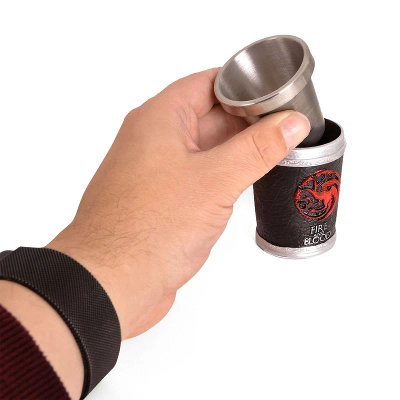 Game of Thrones - House Targaryen Wappen Shot Glas