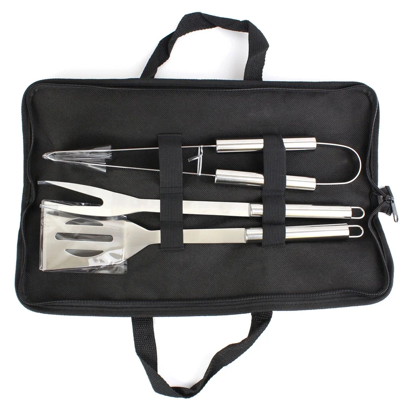 Personalised Classic Stainless Steel Bbq Kit
