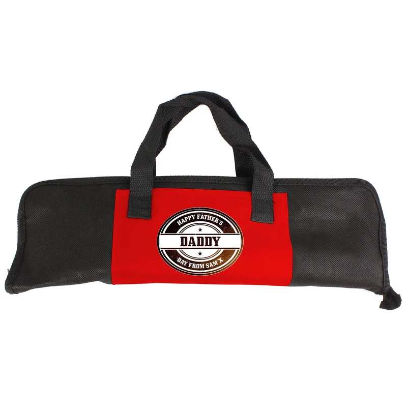 Personalised Stamp Stainless Steel Bbq Kit