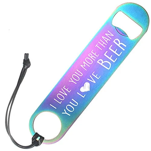 HomeLove Inc. Funny Bottle Opener Gift for Boyfriend , Husband, Valentine's Day, Anniversary, Humor , Party, Christmas Gifts